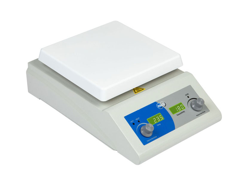 Aluminium roerder met verwarming