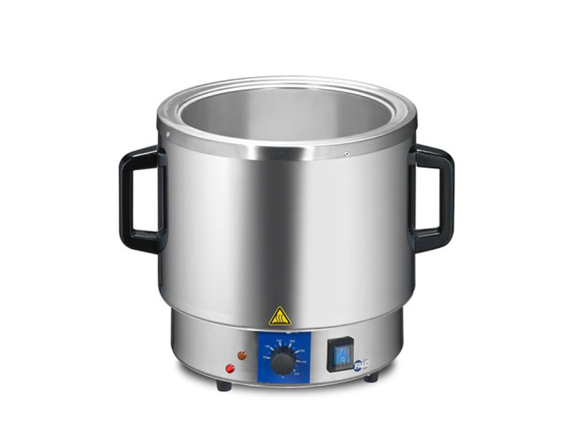 Analoog oliebad met ronde tank 6 liter